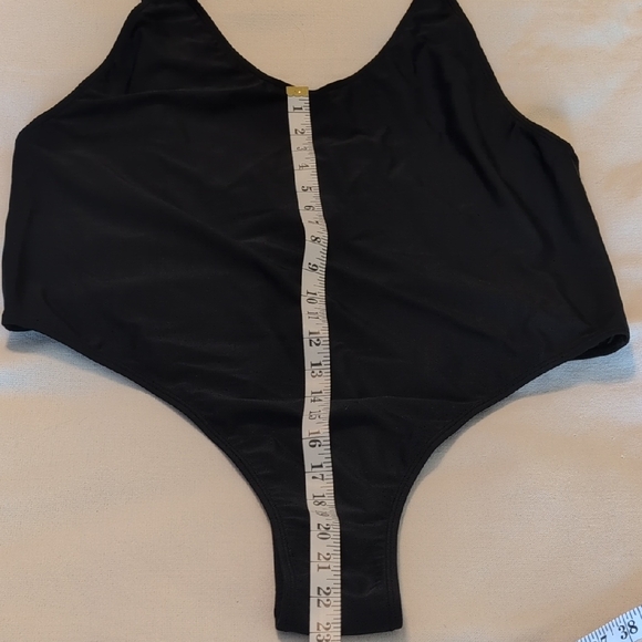 Fabletics  Black  Low Back Sexy One-Piece Swimsuit - Picture 7 of 12